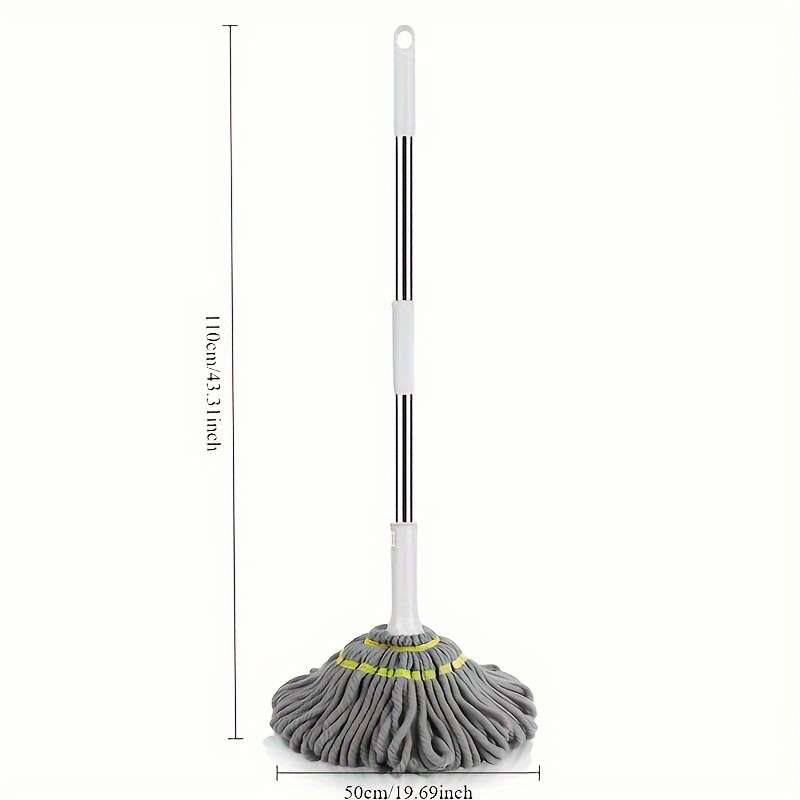 Hands-Free Self-Wringing String Mop For Easy Cleaning