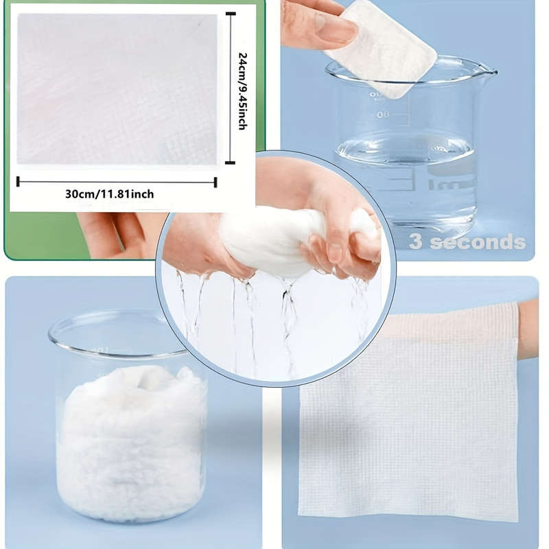 14 Pack Quick-Dry Travel Towel Set - Super Absorbent