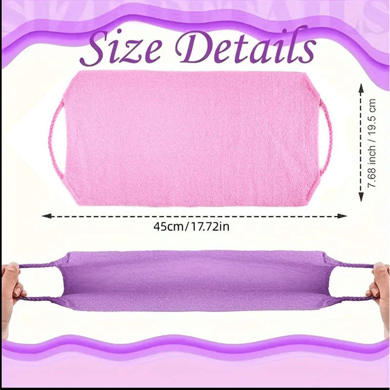 1pc Deep Clean Your Body With The Best Exfoliating Bath Sponge Set