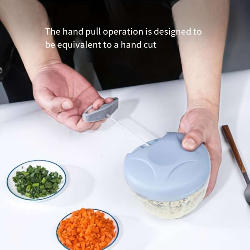 1pc Vegetable Cutter - Multifunctional Garlic Masher