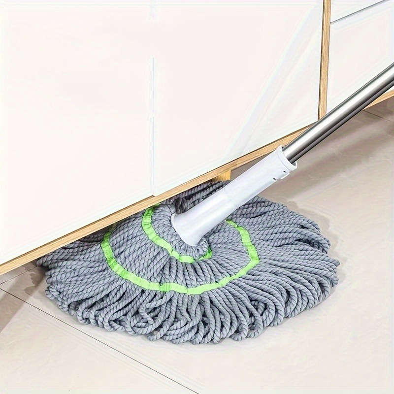 Hands-Free Self-Wringing String Mop For Easy Cleaning