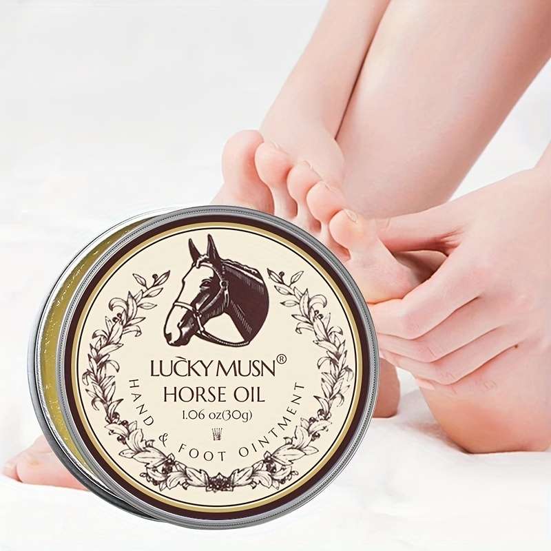 Lucky Musn Horse Oil Foot Ointment 1.06oz