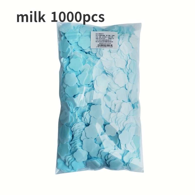 1000pcs Clean Petals Perfume Disposable Hand Soap Flakes