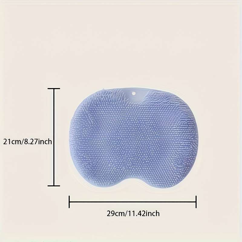 Lazy Spa Bath Brush With Deep Back & Foot Massage - Non-Slip