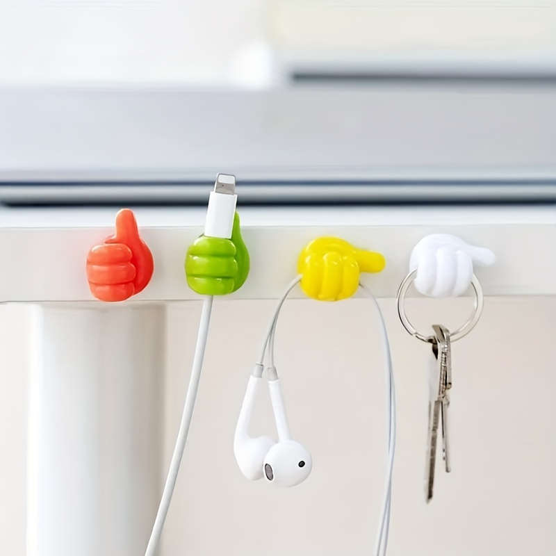20pcs Value Pack Multifunctional Thumb Wall Hooks