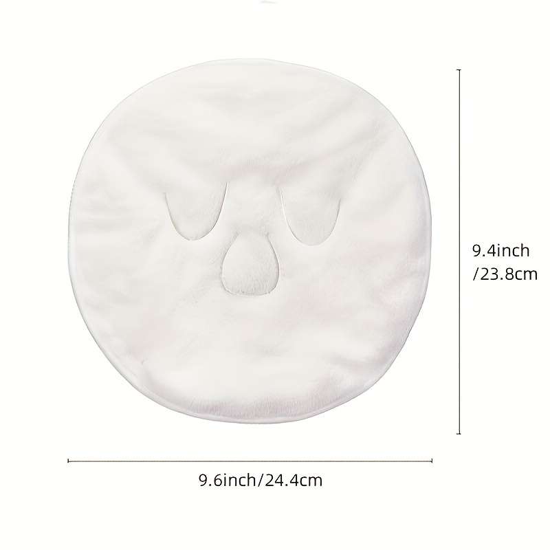 1pc Reusable Hot And Cold Facial Mask Towel For Skin Care