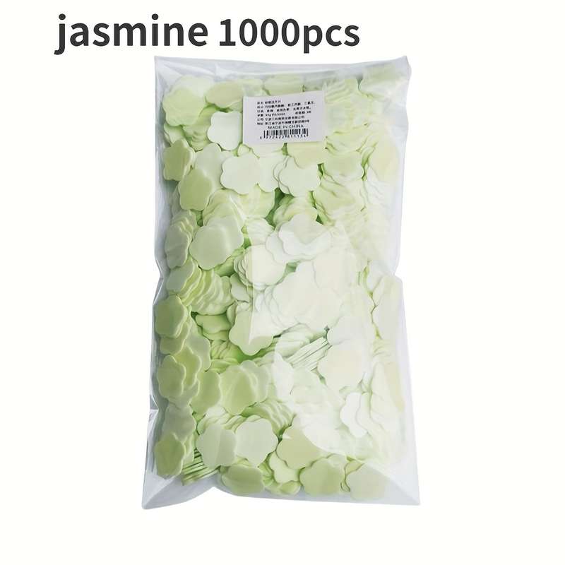 1000pcs Clean Petals Perfume Disposable Hand Soap Flakes