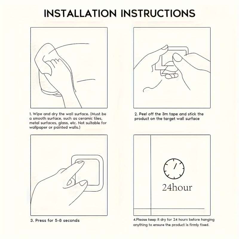 Easy-Install Self-Adhesive Toilet Paper Holder - No Drilling Required