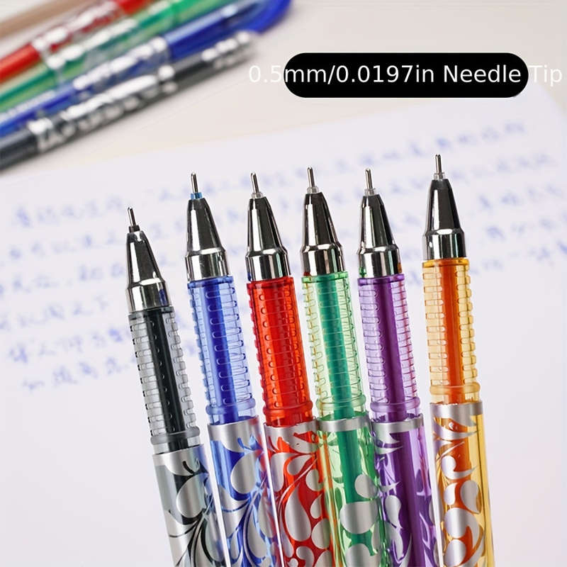 36pcs/Set 6 Colors Neutral Erasable Pen