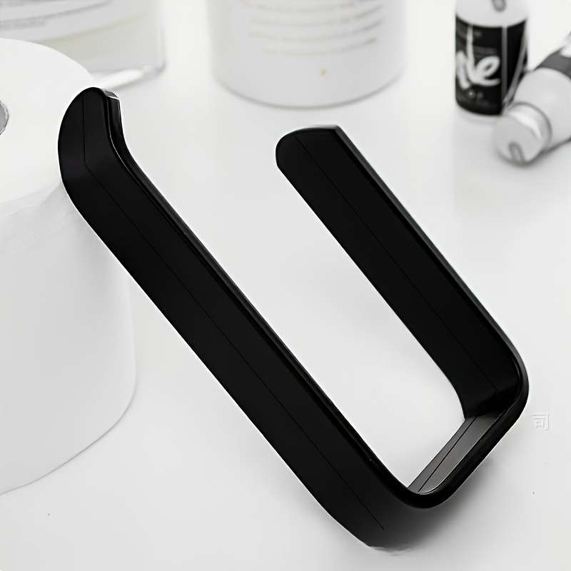 Easy-Install Self-Adhesive Toilet Paper Holder - No Drilling Required