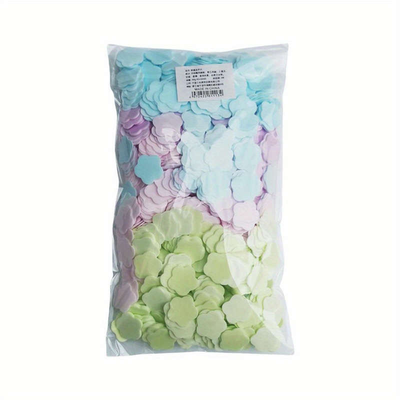 1000pcs Clean Petals Perfume Disposable Hand Soap Flakes