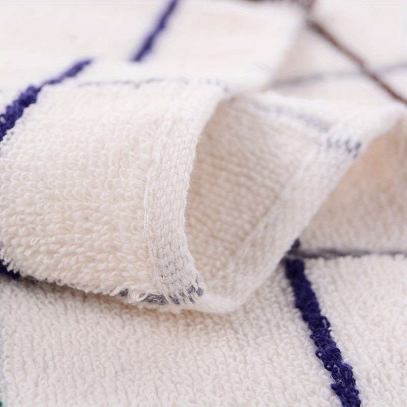 1Pc Plain Cotton Square Towel, Face Towel, Soft And Absorbent
