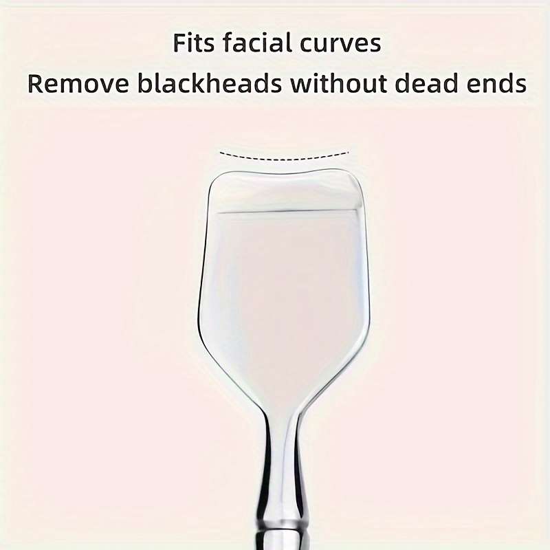 A Stainless Steel Blackhead Cleaning Tool