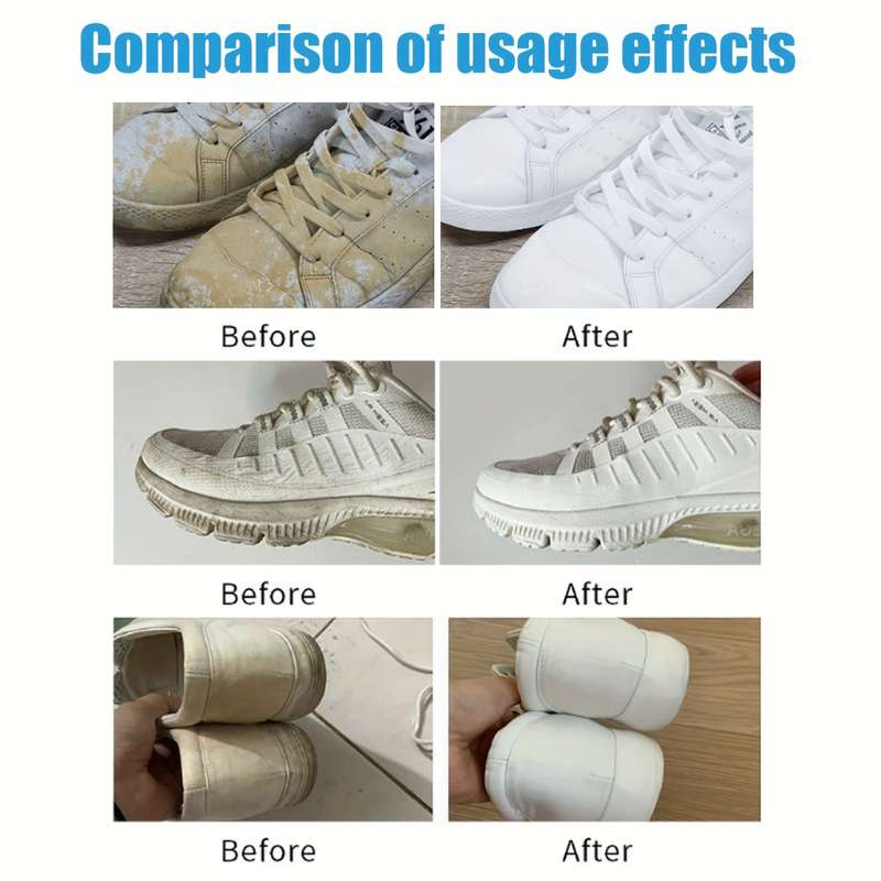 White Shoes Cleaning Tablets Portable Independent Packaging