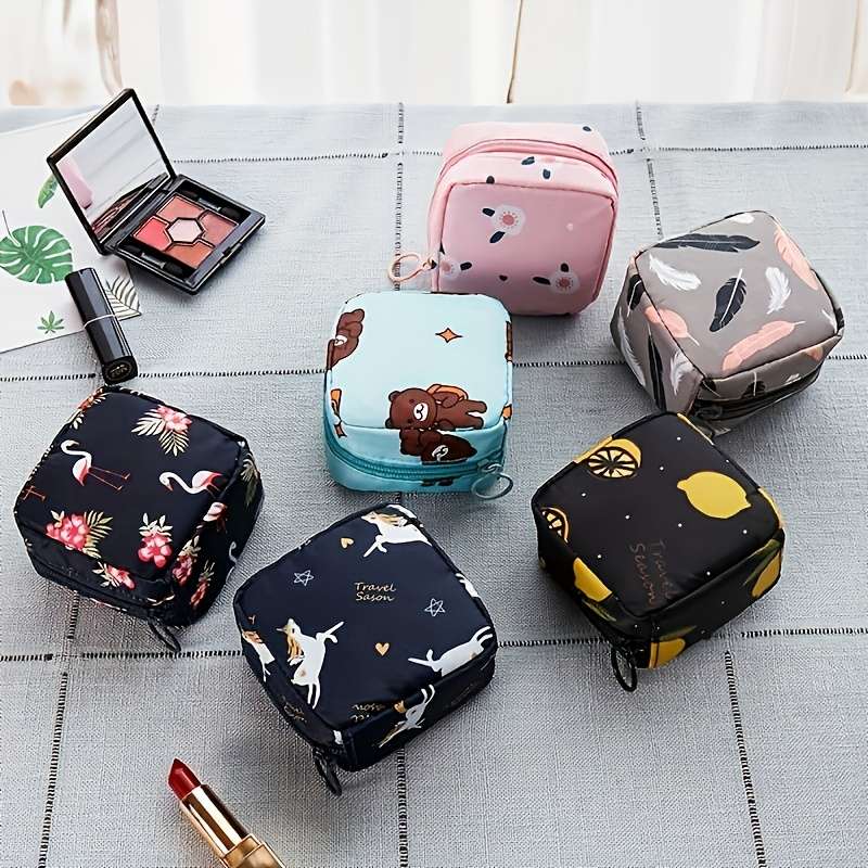 Cute Polyester Toiletry Bag