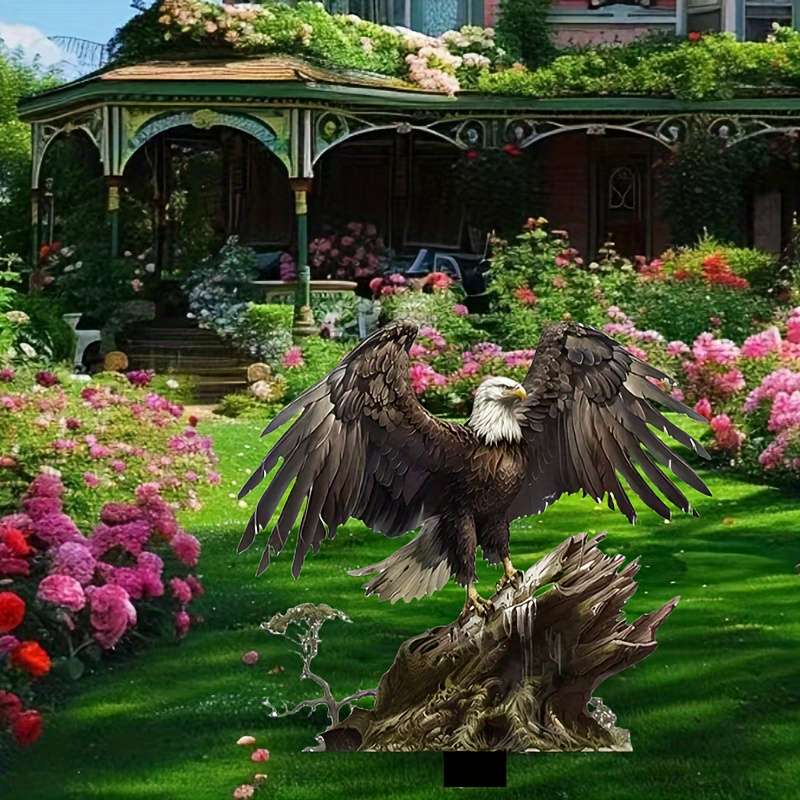 Bohemian Style Majestic Eagle Garden Stake