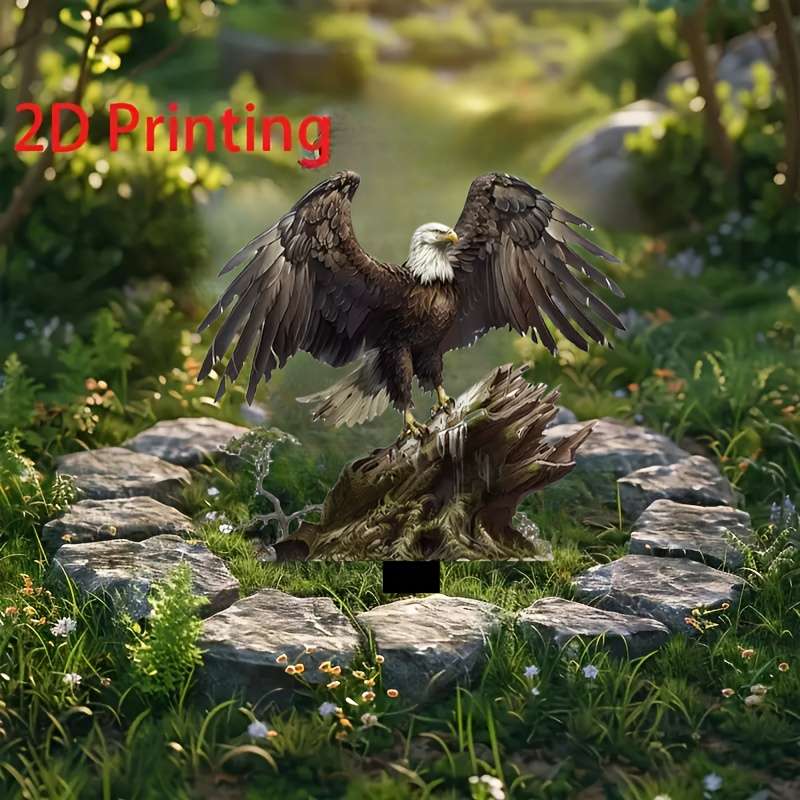 Bohemian Style Majestic Eagle Garden Stake