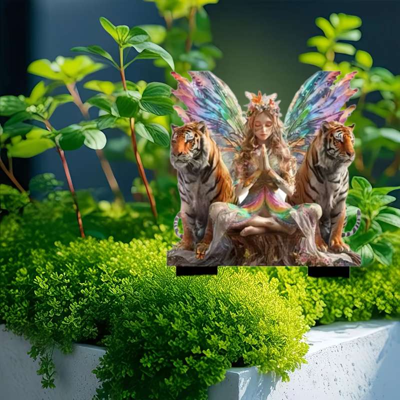 Bohemian Style Garden Stake Decor