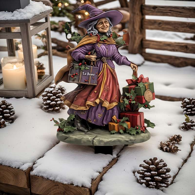 Bohemian Witch Acrylic Garden Stake For Yard