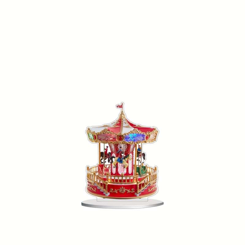 Bohemian Style Acrylic Carousel Desk Decor