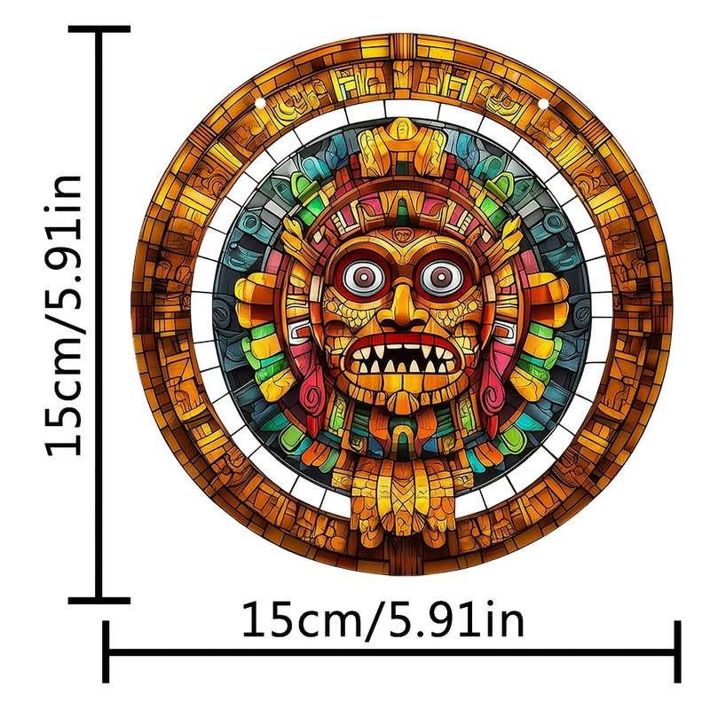 Bohemian Stained Glass Style Acrylic Sun Catcher