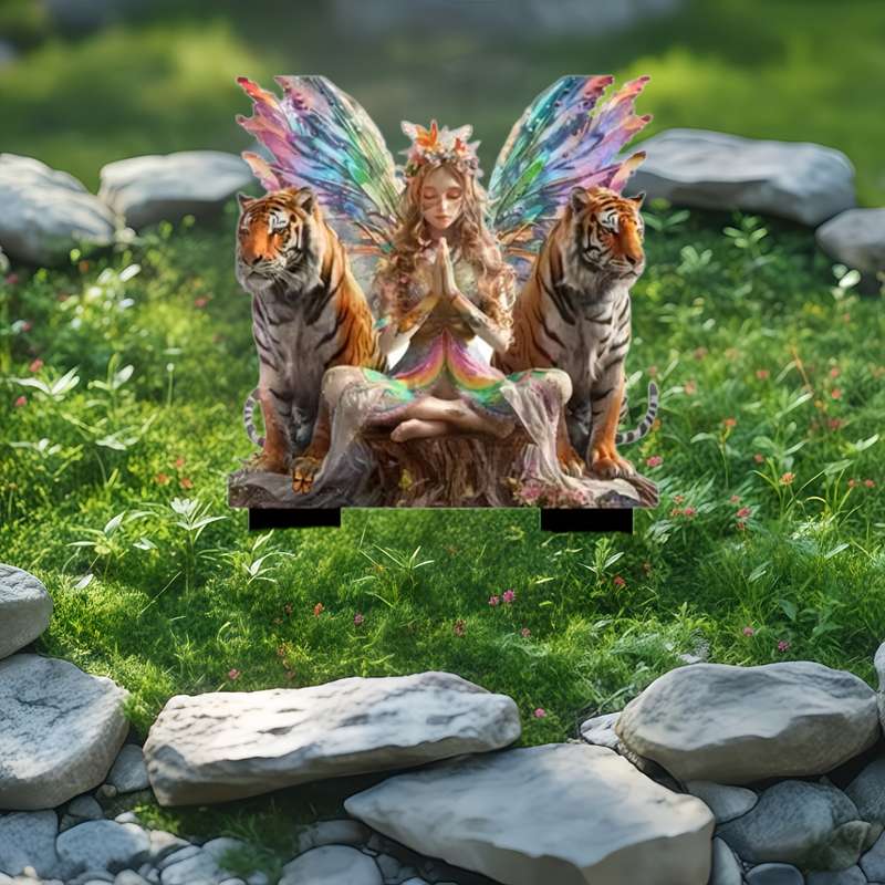 Bohemian Style Garden Stake Decor