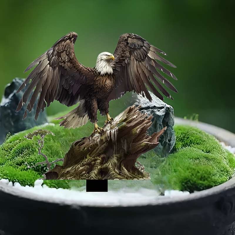 Bohemian Style Majestic Eagle Garden Stake