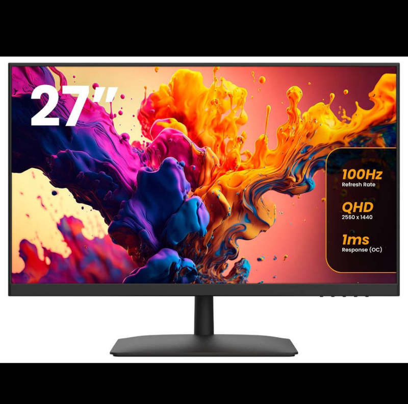 27" WQHD 1440P 100HZ Monitor