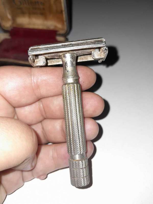 Vintage Gillette safety razor
