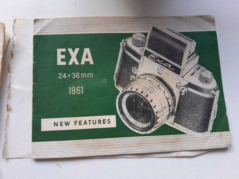 Vinatge EXA Camera