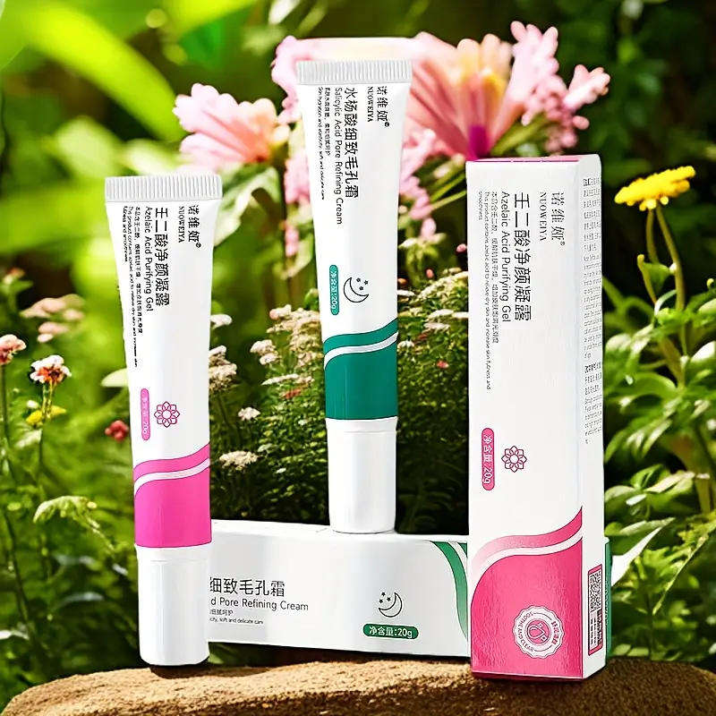2 Pack Salicylic acid acne cream set