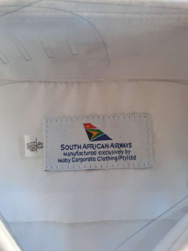 SAA issue pilot's short sleeved shirt