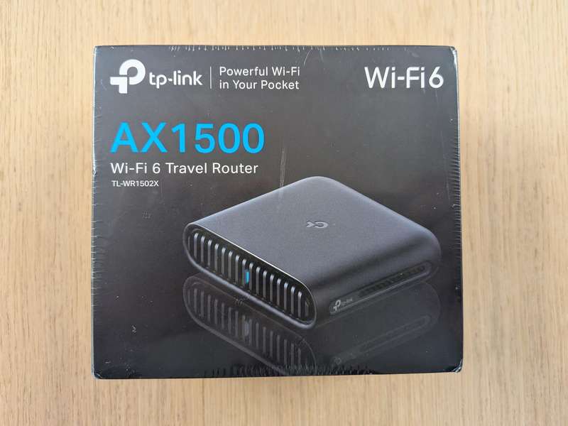 TP-Link Ultra-Portable Wi-Fi 6 AX1500 Travel Router TL-WR1502X