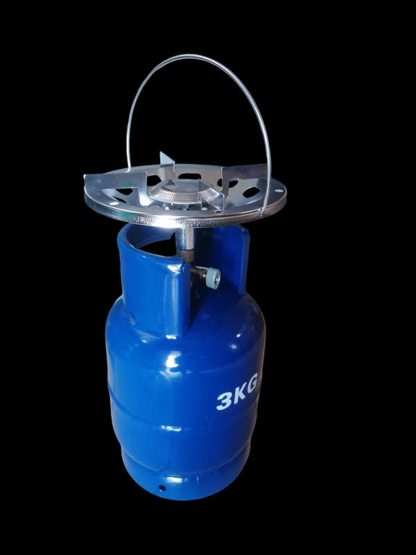 3kg Refillable Gas Cylinder + Cooker Top