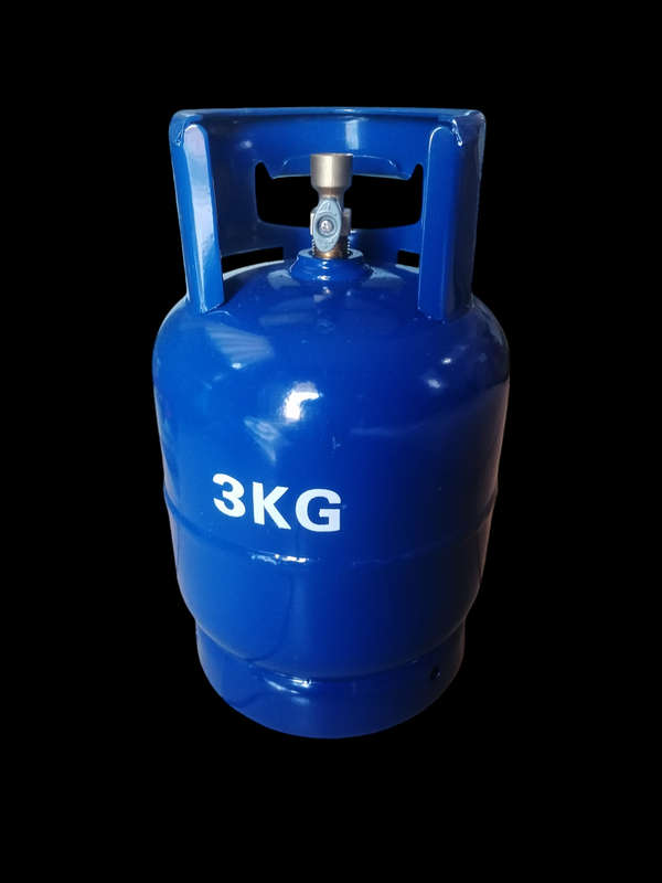 3kg Refillable Gas Cylinder + Cooker Top
