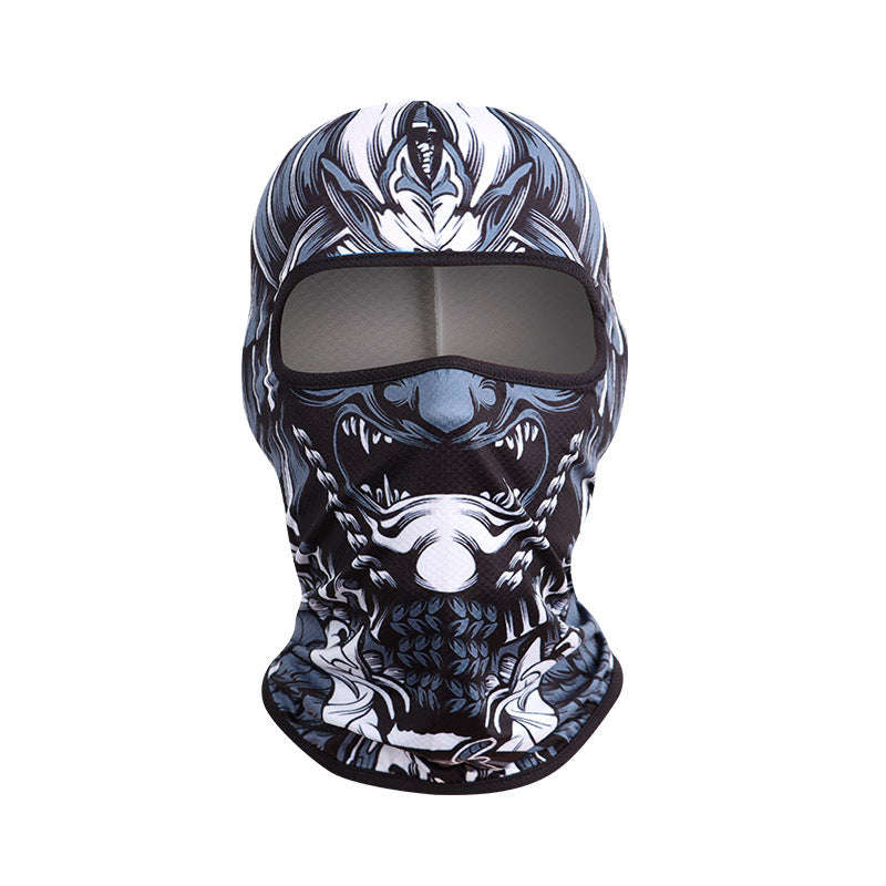 Stay Cool And Dry: The Ultimate Balaclava For Outdoor Cycling - Men's Quick-Drying Sweat-Wicking Hal