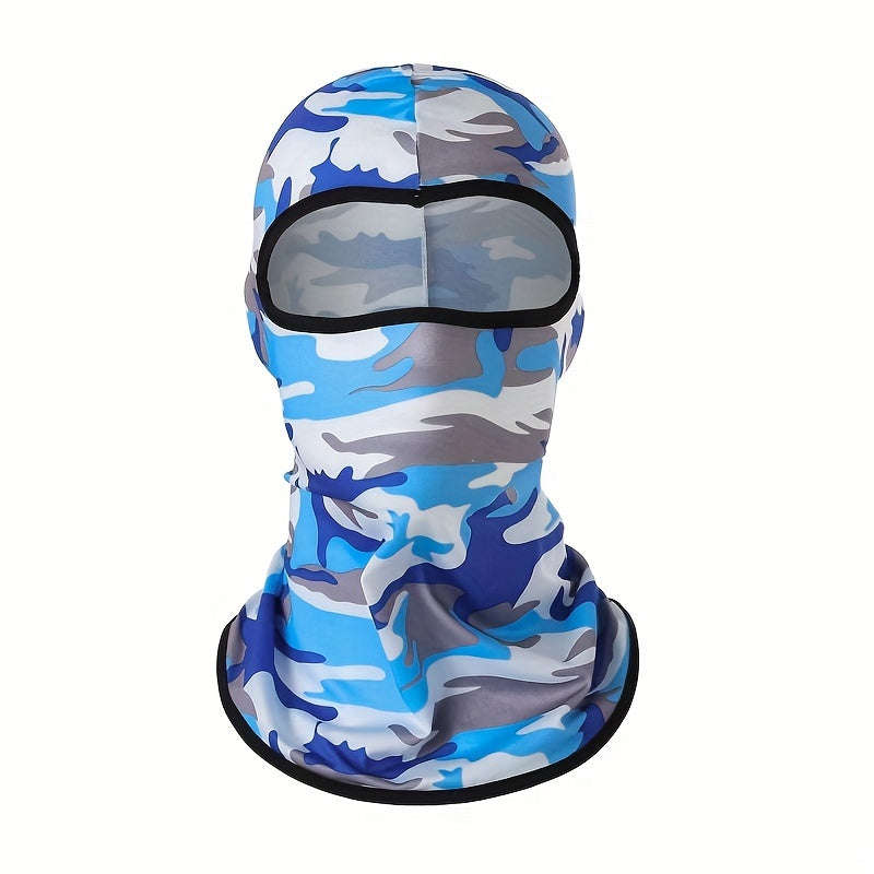 Uv Protection Punk Cool Camouflage Balaclava