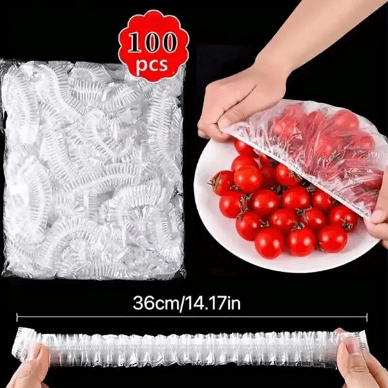 100pcs Plastic Packaging Covers