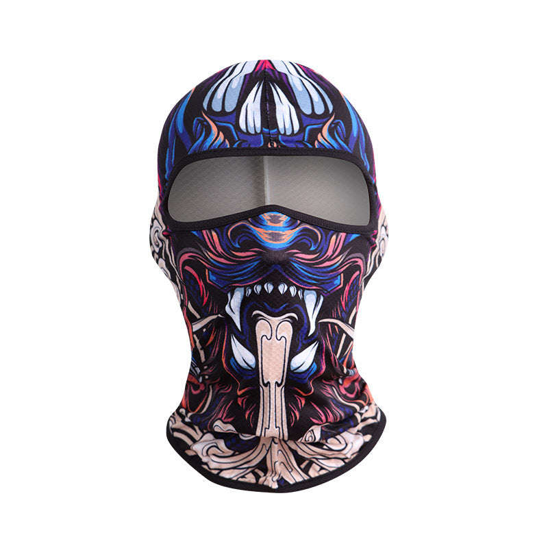Stay Cool And Dry: The Ultimate Balaclava For Outdoor Cycling - Men's Quick-Drying Sweat-Wicking Hal