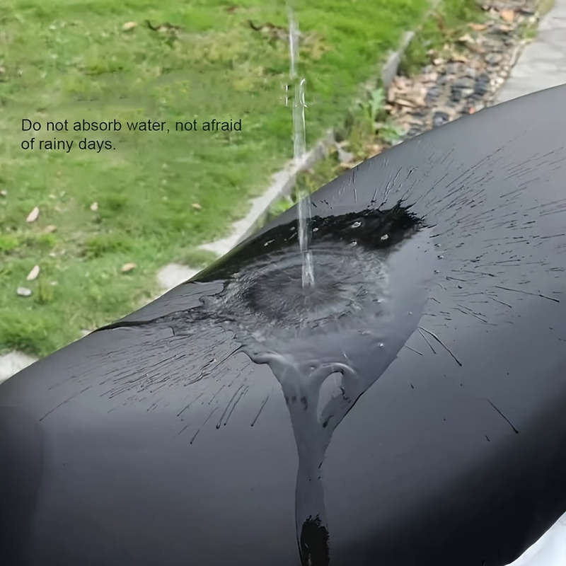 Waterproof Motorcycle Seat Cover - Universal Pu Leather Scooter Seat Protector With Rain And Sun Pro