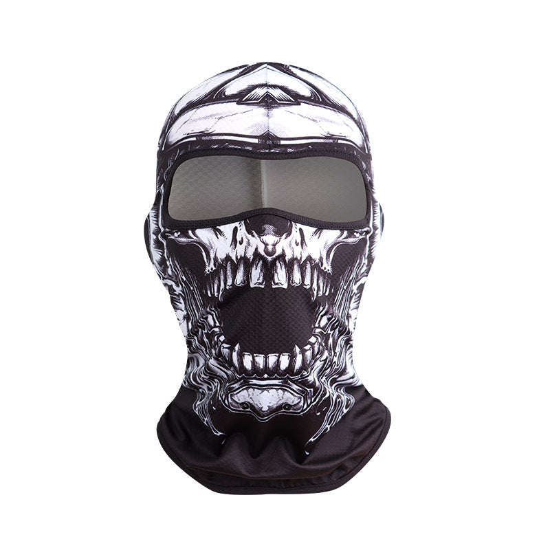 Stay Cool And Dry: The Ultimate Balaclava For Outdoor Cycling - Men's Quick-Drying Sweat-Wicking Hal