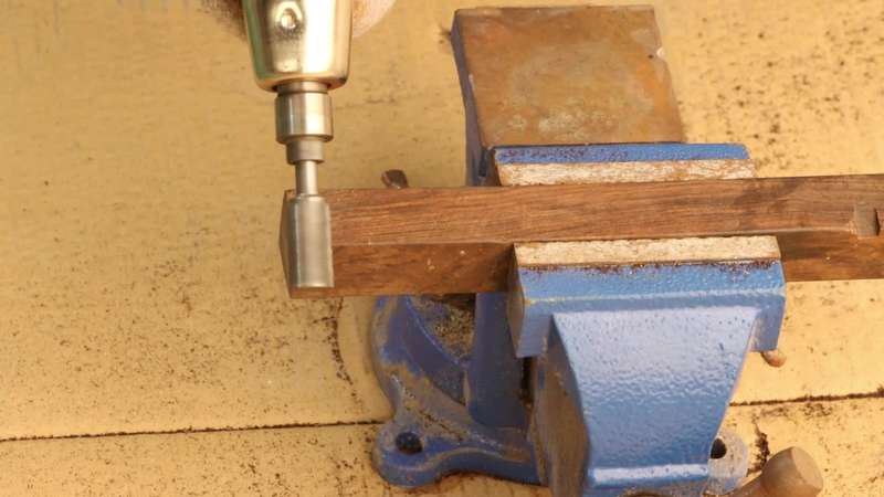 Convenient 5-Piece Wood Carving File and Drill Set