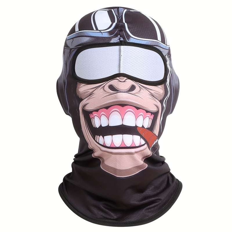 Stay Cool And Dry: The Ultimate Balaclava For Outdoor Cycling - Men's Quick-Drying Sweat-Wicking Hal