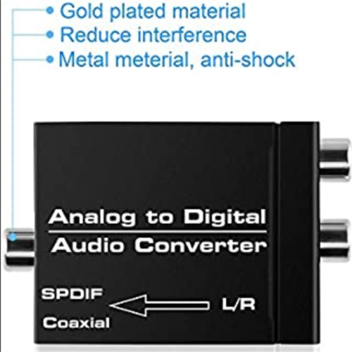 Portable Analog-To-Digital Audio Converter