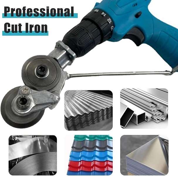 Convenient Electric Drill Modified Shearing Machine