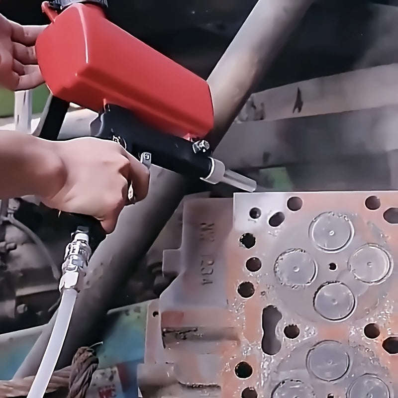 Handheld Pneumatic Sandblaster - No Batteries Required, Great For Grinding And Finishing Projects