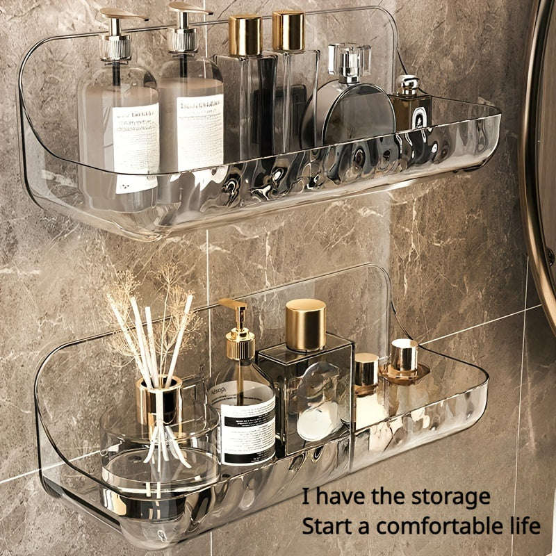 Convenient Wall-Mounted Bathroom Storage Box