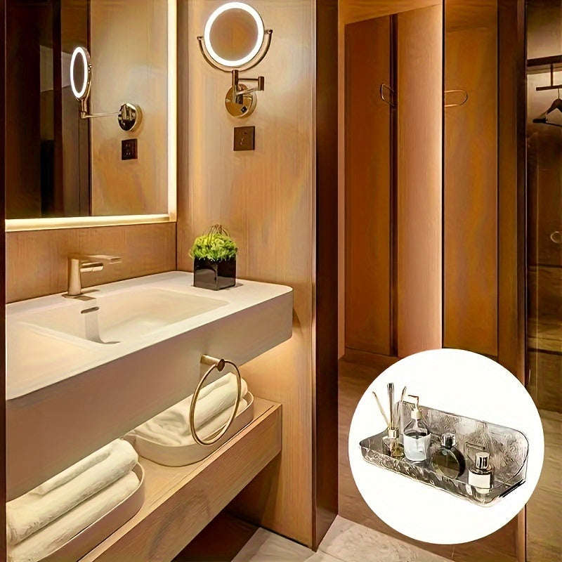 Convenient Wall-Mounted Bathroom Storage Box