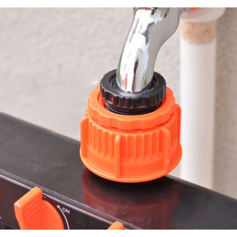 Convenient 4-Way Garden Hose Dispenser With 4 Independent Switches