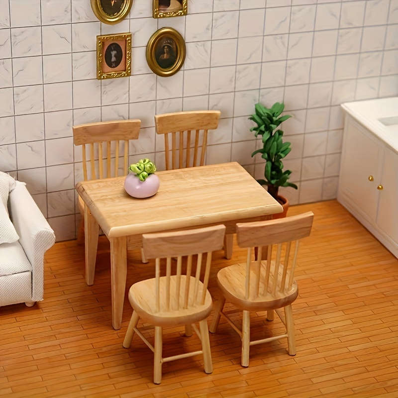 5-Piece Set Including Table And Chairs